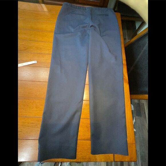 EUC Nordstrom Slate Blue Slacks size 10 #SS18 - Picture 3 of 7